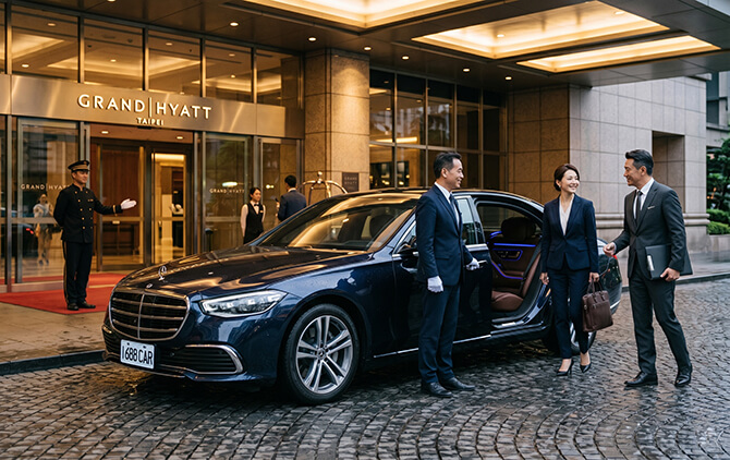 賓士 S350 頂級黑轎車