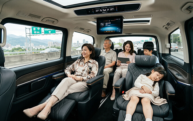 賓士 9人座 頂級休旅車